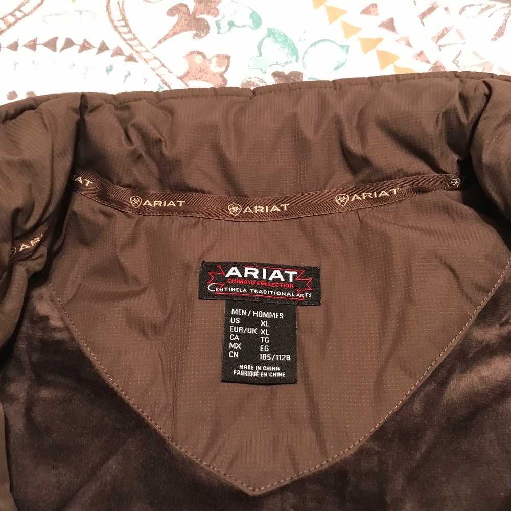 MENS ARIAT CHIMAYO COLLECTION VEST